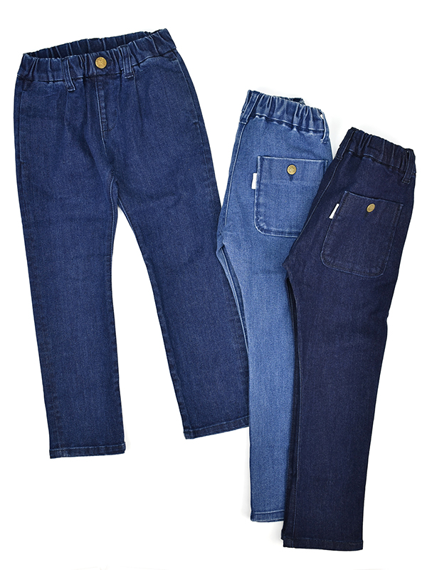 DENIM SLIM PANTS